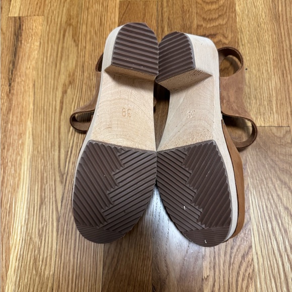 Lotta from Stockholm Highwood Brown Clogs in Oiled Nubuck size 39/8.5 - Picture 6 of 16